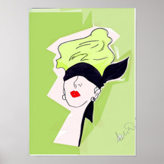 ポスターレーヌグラウインスパイアイラストレーション ポスター