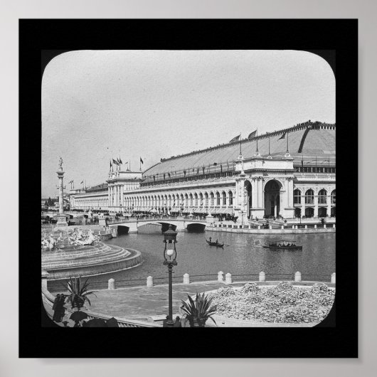 ポスターワールドフェアアーツ自由主義の建物 ポスター (正面)