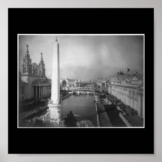 ポスターワールドフェア・ワールド万博1893 ポスター (正面)