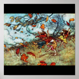 ポスターヴィンテージのイラストレーションRackham 40 ポスター
