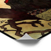 ポスターヴィンテージアートアルフォンスミュシャモラヴィア先生 ポスター (角)