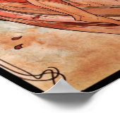 ポスターヴィンテージアートアルフォンスミュシャ1898ダンス ポスター (角)