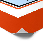 ポスターヴィンテージアートオレンジレッドポピー ポスター (角)