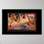 ポスターヴィンテージアートタイガー ポスター (正面)