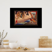 ポスターヴィンテージアートタイガー ポスター (キッチン)