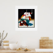 ポスターヴィンテージアート侍 ポスター (キッチン)