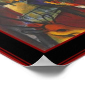 ポスターヴィンテージアート動物園ガーデン威厳があるマッケ ポスター (角)