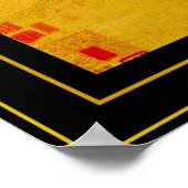 ポスターヴィンテージアート日本のタンインパネル ポスター (角)