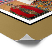 ポスターヴィンテージア中国のート貴族コラージュ ポスター (角)