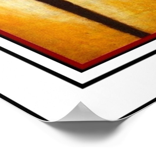 ポスターヴィンテージア威厳があるートMackeネイティブアメリカン2 ポスター (角)