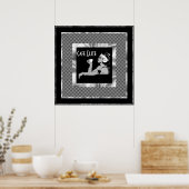 ポスターヴィンテージカフェエリートアールデコ ポスター (キッチン)