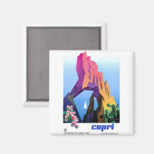 ポスターヴィンテージカプリ マグネット (正面/裏面)