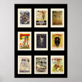 ポスターヴィンテージサイクリングはがき集3 ポスター (正面)