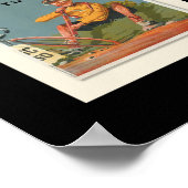 ポスターヴィンテージサイクリングポストカードコレクション2 ポスター (角)