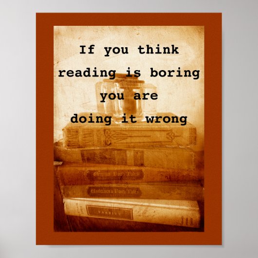 ポスターヴィンテージスタイルフォト文字引用文 ポスター (正面)