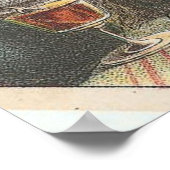 ポスターヴィンテージドッグバウンサーバー ポスター (角)