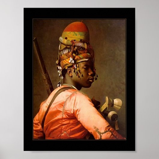 ポスターヴィンテージバズーク1869ジャン=レオンジェローム ポスター (正面)