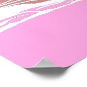 ポスターヴィンテージレトロピンクガールDiva 2 ポスター (角)