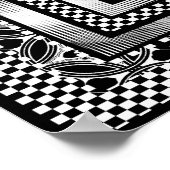 ポスターヴィンテージワインバーアールデコ ポスター (角)