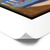 ポスターヴィンテージ威厳があるアートマッケテラス ポスター (角)