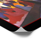 ポスターヴィンテージ威厳があるアートマッケファッション店 ポスター (角)