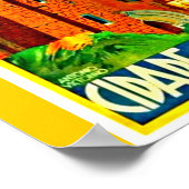 ポスターヴィンテージ旅行アート – コインブラ ポスター (角)