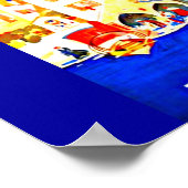 ポスターヴィンテージ旅行アート – ティチーノ ポスター (角)