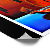 ポスターヴィンテージ旅行アート – 香港 ポスター (角)