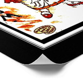 ポスターヴィンテージ日本のアート三門3パネル ポスター (角)