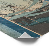 ポスターヴィンテージ日本のアート安藤広重6 ポスター (角)