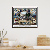 ポスターヴィンテージ第15回改正お祝い1870 ポスター (キッチン)