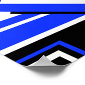 ポスター上の15の調整可能なスウォッチの背景 ポスター (角)