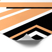 ポスター上の15個の調整可能なスウォッチの背景 ポスター (角)