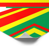 ポスター上の15個の調整可能なスウォッチの背景 ポスター (角)