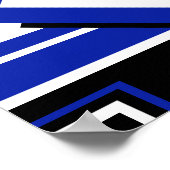 ポスター上の15個の調整可能なスウォッチの背景 ポスター (角)