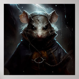 ポスター下水道ネズミ ポスター