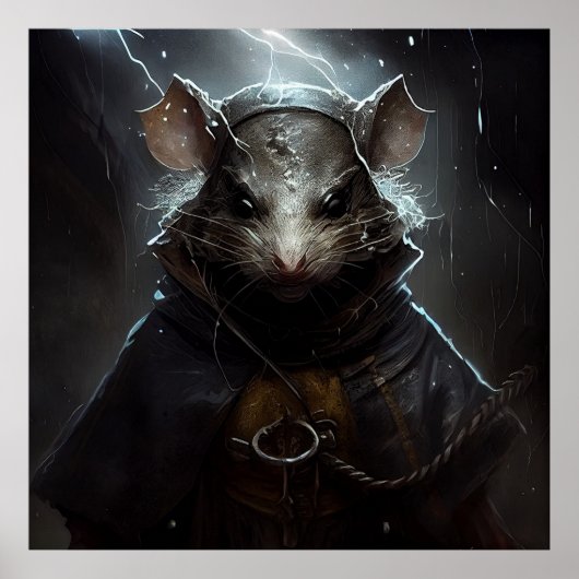 ポスター下水道ネズミ ポスター (正面)