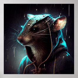 ポスター下水道ネズミ ポスター