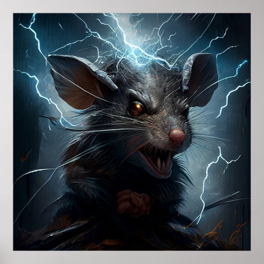 ポスター下水道ネズミ ポスター (正面)