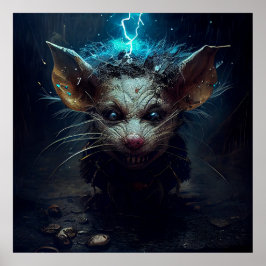 ポスター下水道ネズミ ポスター