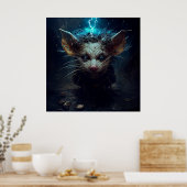 ポスター下水道ネズミ ポスター (キッチン)