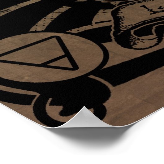 ポスター下 ポスター (角)