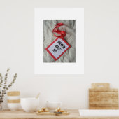 ポスター与えをアップしない ポスター (キッチン)