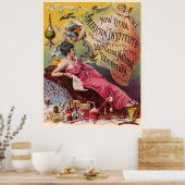 ポスター付きアメリ縁どカン博 ポスター (キッチン)