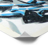 ポスター付きヴィンテージ回路ピエロプリント ポスター (角)