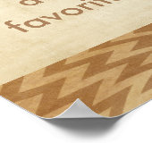 ポスター作成あなた自身の動揺してスタイルデザイン ポスター (角)