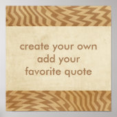 ポスター作成あなた自身の動揺してスタイルデザイン ポスター (正面)