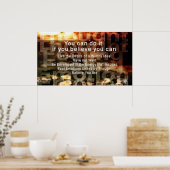 ポスター作成が可能 ポスター (キッチン)