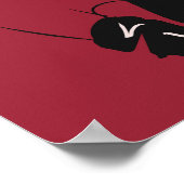 ポスター保:かかと頭と標準の高い! ポスター (角)