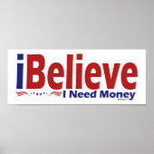 ポスター信じ ポスター (正面)